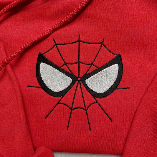 Spiderman Embroidered Shirt Marvel Embroidered Shirt Movie Embroidered Shirt