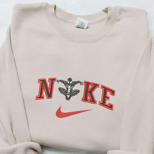 Venom x Nike Movie Embroidered Sweatshirt Marvel Universe Embroidered Hoodie Best Birthday Gift Ideas