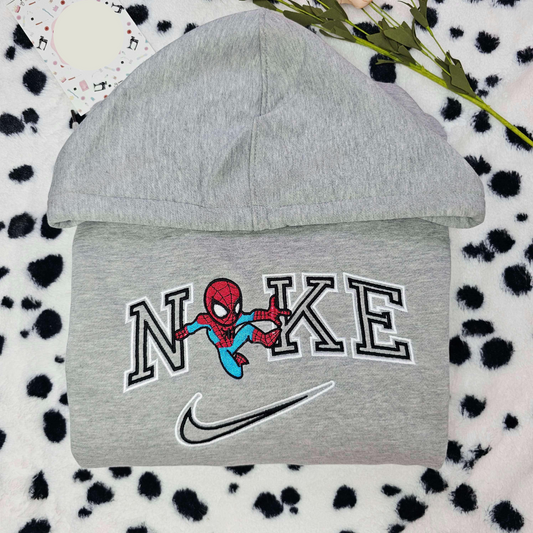 Chibi Spiderman Marvel Movie Characters Embroidered Shirt, Best Gift For Fans