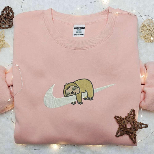 Nike x Koala Embroidered Shirt Animal Embroidered Shirt Nike Inspired Embroidered Shirt