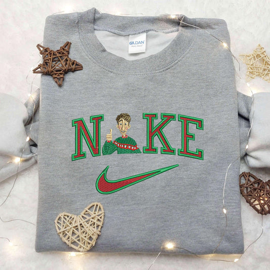 Arthur Christmas Embroidered Shirt Custom Nike Embroidered Christmast Gift for Family