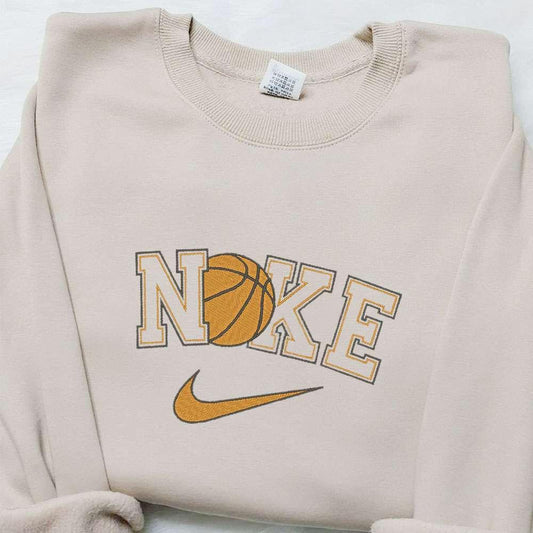 Basketball x Nike Sport Embroidered Shirt NBA Sport Embroidered Shirt Nike Inspired Embroidered Shirt