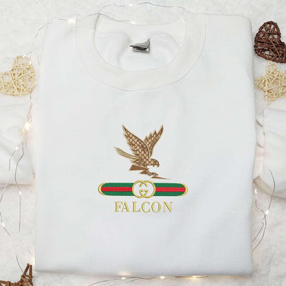 Air Force Falcons x Gucci Embroidered Shirt NCAA Sports Embroidered Hoodie Best Gift Idea