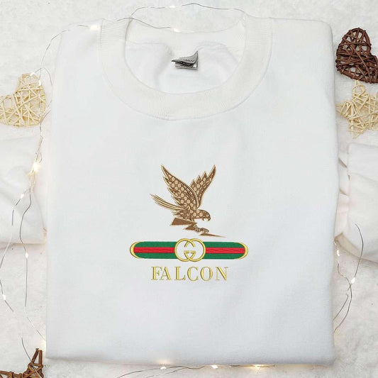 Air Force Falcons x Gucci Embroidered Shirt NCAA Sports Embroidered Hoodie Best Gift Idea