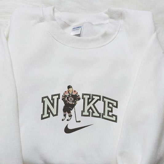 Boston Bruins Hockey Player x Nike Embroidered Shirt NHL Embroidered Hoodie Best Fandom Gift Ideas