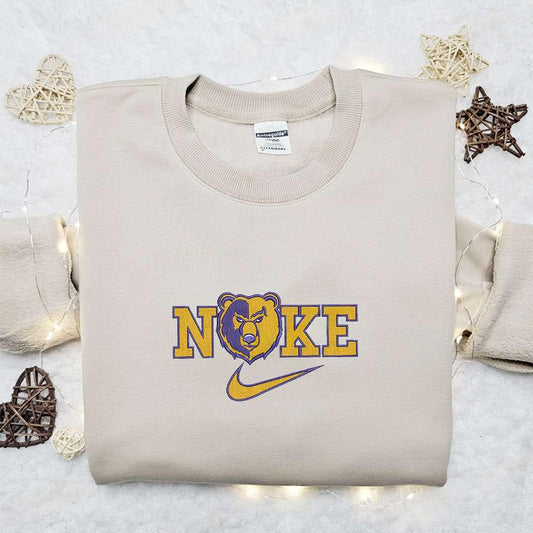 California Golden Bears x Nike Embroidered Shirt NFL Sports Embroidered Hoodie Best Fandom Gift Ideas