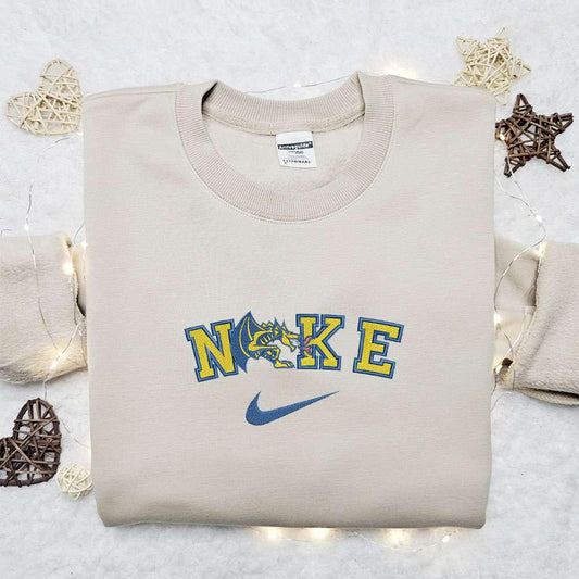 Drexel Dragons x Nike Embroidered Shirt NCAA Sports Embroidered Hoodie Best Gift Idea