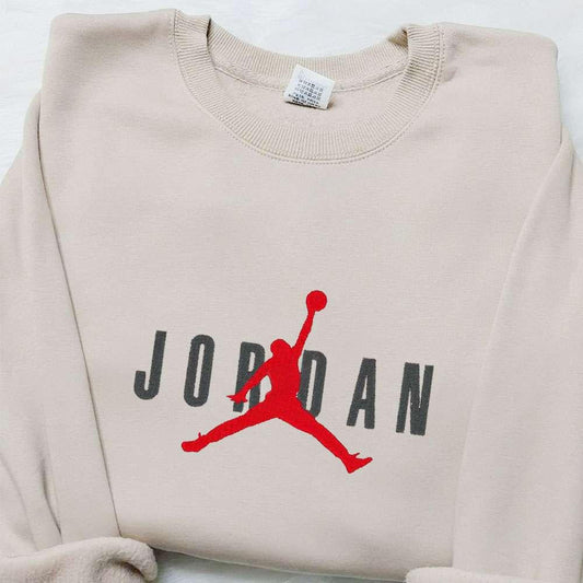 Nike x Jordan Embroidered Sweatshirt NBA Sport Embroidered Shirt Best Birthday Gift Ideas