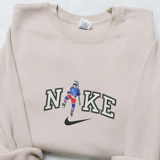 Ranger Skiing x Nike Embroidered Shirt Sports Embroidered Hoodie Nike Inspired Embroidered Sweatshirt