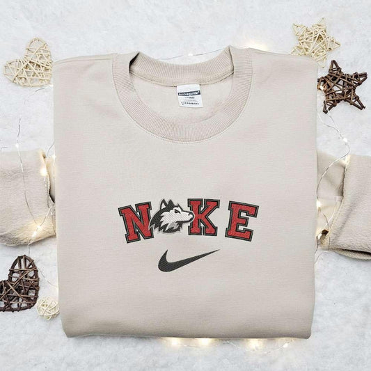 Northern Illinois Huskies x Nike Embroidered Shirt NCAA Sports Embroidered Hoodie Best Gift Idea