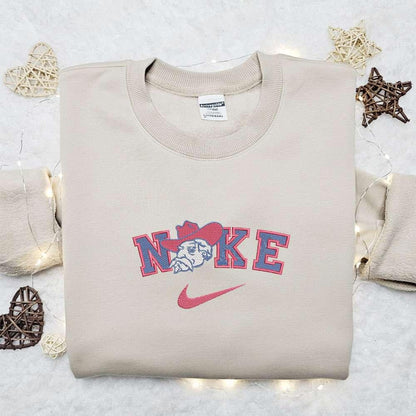 Ole Miss Rebels x Nike Embroidered Shirt NCAA Sports Embroidered Hoodie Best Gift Idea 1