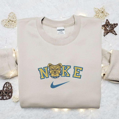 North Carolina AT Aggies x Nike Embroidered Shirt NCAA Sports Embroidered Hoodie Best Gift Idea