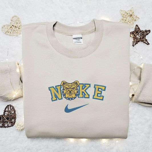 North Carolina AT Aggies x Nike Embroidered Shirt NCAA Sports Embroidered Hoodie Best Gift Idea