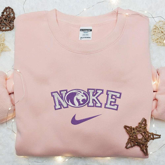 North Alabama Lions x Nike Embroidered Shirt NCAA Sports Embroidered Hoodie Best Gift Idea