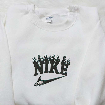 Philadelphia Eagles x Nike Embroidered Shirt NFL Sports Embroidered Hoodie Best Fandom Gifts