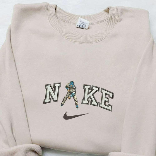 Referee Hockey x Nike Swoosh Embroidered Shirt Celebrity Embroidered Hoodie Sports Embroidered Sweatshirt