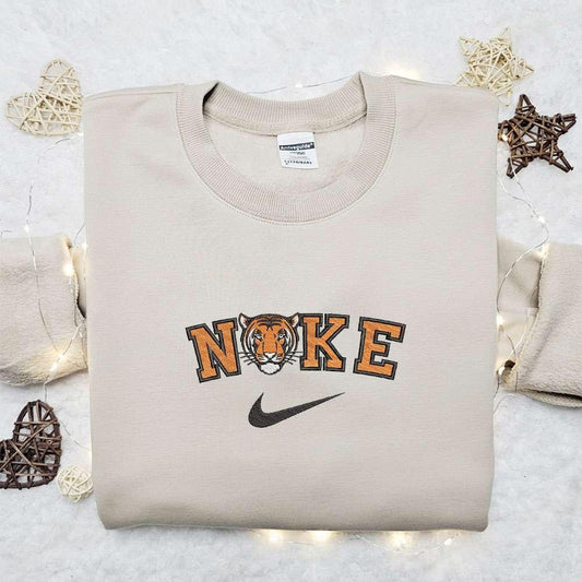 Princeton Tigers x Nike Embroidered Shirt NCAA Sports Embroidered Hoodie Best Gift Idea