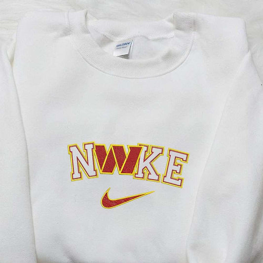 Washington Commanders x Nike Embroidered Shirt NFL Sports Embroidered Hoodie Best Fandom Gift Ideas