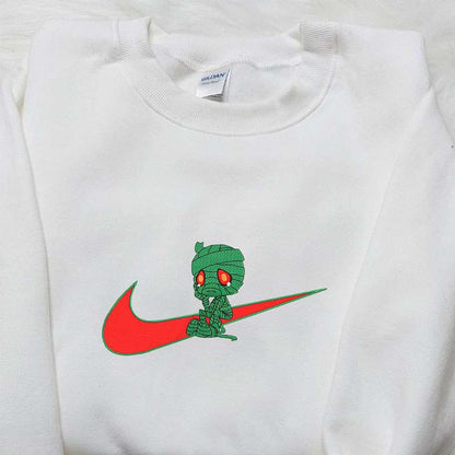 Amumu X Nike Swoosh Game Embroidered Shirt League Of Legends Embroidered Shirt Nike Inspired Embroidered Shirt 1
