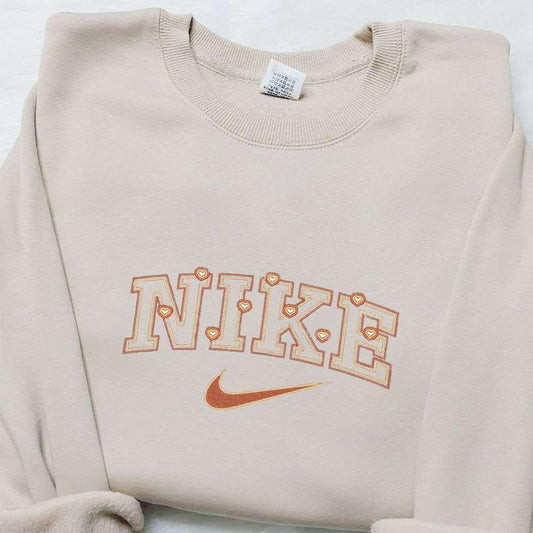 Hearts x Nike Embroidered Sweatshirt Disney Characters Embroidered T shirt Best Valentines Day Gift Ideas for Family