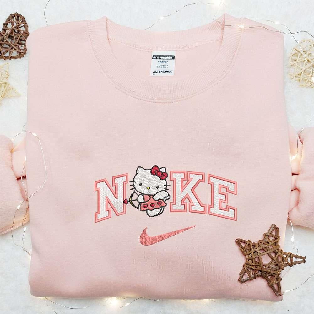 Nike x Hello Kitty Cupid Embroidered Shirt Cartoon Embroidered Hoodie Best Valentines Day Gift Ideas 1