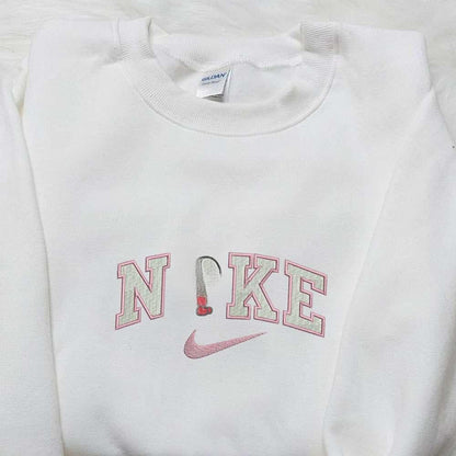 Baby Mickey x Nike Embroidered Shirt Disney Characters Embroidered Hoodie Nike Inspired Embroidered Sweatshirt