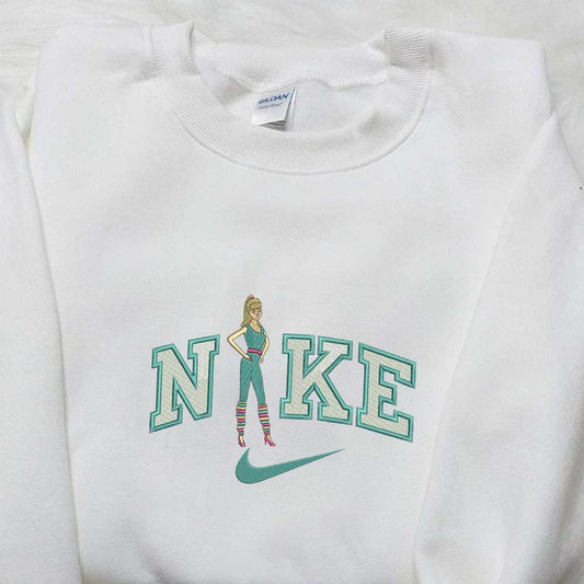 Barbie x Nike Embroidered Sweatshirt Disney Toy Story Embroidered Hoodie Cartoon Embroidered Shirt