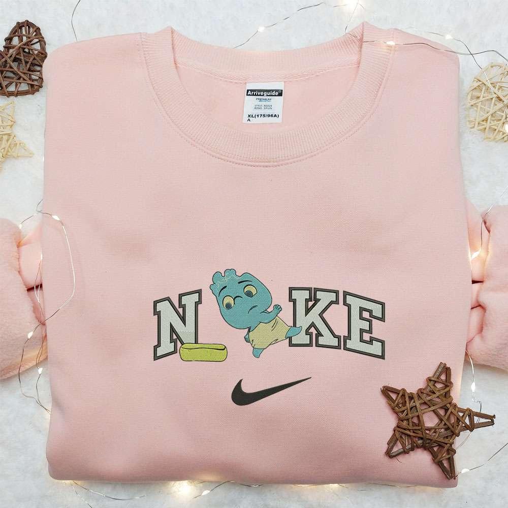 Baby Wade Ripple Take a Shower x Nike Embroidered Sweatshirt Elemental Disney Plus Embroidered Shirt Best Gift Ideas For All Occasions
