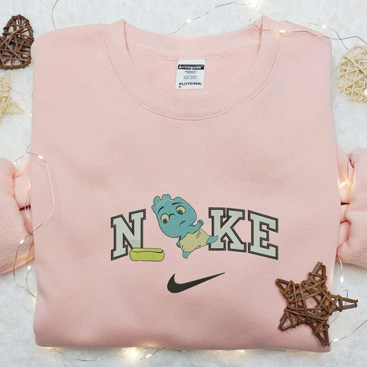 Baby Wade Ripple Take a Shower x Nike Embroidered Sweatshirt Elemental Disney Plus Embroidered Shirt Best Gift Ideas For All Occasions