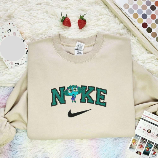 Envy Inside Out Embroidered Shirt Disney Characters Embroidered Hoodie