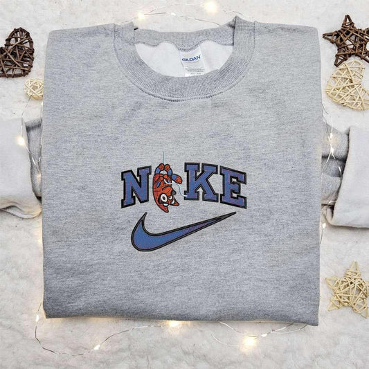 Spider Man Bluey X Nike Movie Embroidered Hoodie Marvel Comics Embroidered Shirt Best Gift Ideas For Family