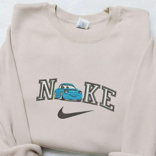 Sally Carera X Nike Cartoon Embroidered Hoodie Disney Characters Embroidered Sweatshirt Custom Embroidered Hoodie