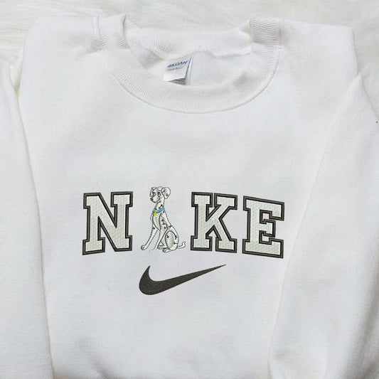 Perdita Dalmation X Nike Embroidered Shirt The Dalmation 101 Embroidered Shirt Custom Nike Embroidered Shirt