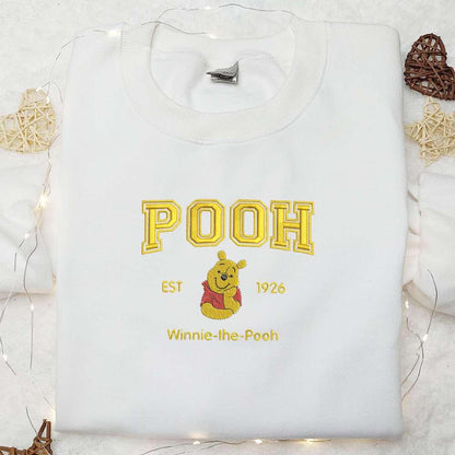 Pooh Est 1926 Disney Characters Embroidered Shirts Best Gift Idea For Family
