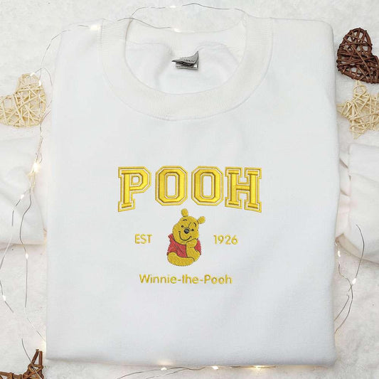 Pooh Est 1926 Disney Characters Embroidered Shirts Best Gift Idea For Family