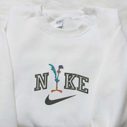 Road Runner X Nike Embroidered Shirt Disney Looney Tunes Embroidered Hoodie Cartoon Embroidered T Shirt