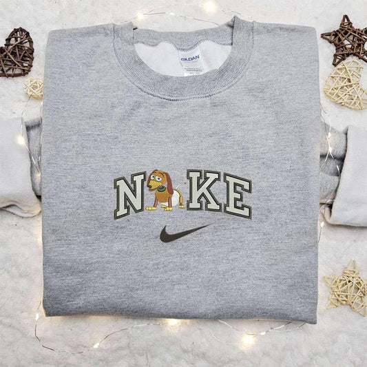 Slinky Dog X Nike Embroidered Sweatshirt Toy Story Disney Plus Embroidered Shirt Best Gift Ideas For All Occasions