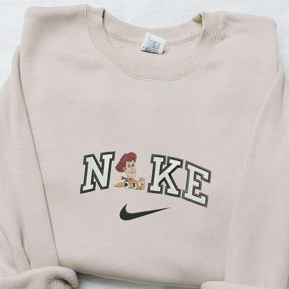 Woody x Nike Embroidered Shirt Disney Toys Story Embroidered Hoodie Best Gift Ideas For Family