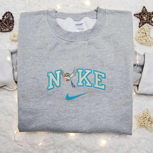 Zazu x Nike Cartoon Embroidered Hoodie Lion King Embroidered Shirt Best Gift Ideas for Family
