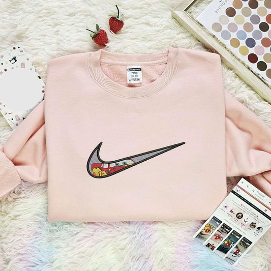 Mcqueen Disney Car Embroidered Shirt