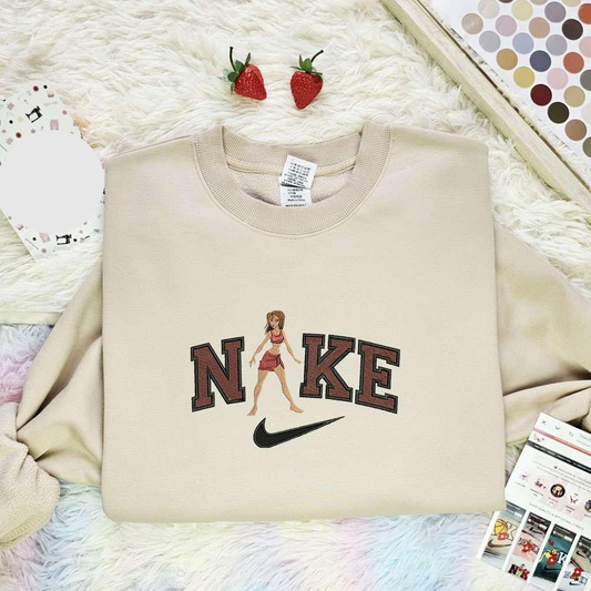 Jane Porter Action Outfit Embroidered Shirt Disney Characters Embroidered Hoodie
