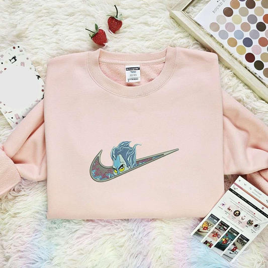 Hades Head Hercules Disney Characters Embroidered Shirt