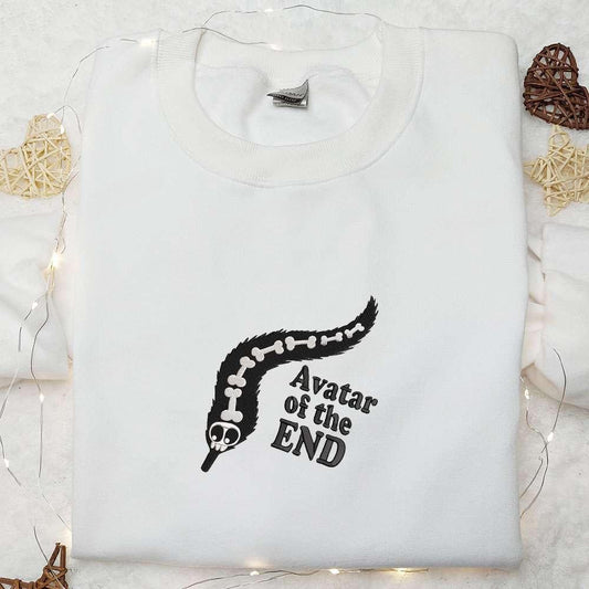 Avatar of the End Embroidered Shirt Halloween Embroidered Sweatshirt Best Halloween Gifts for Family