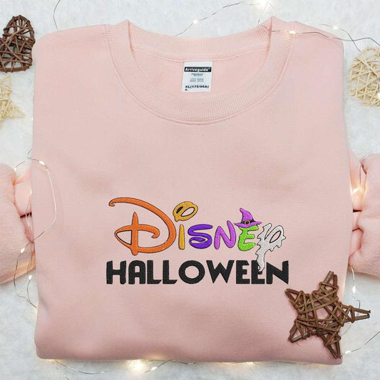 Disney Halloween Embroidered Sweatshirt Disney Cartoon Embroidered Hoodie Best Halloween Gift Ideas