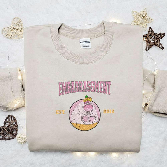 Embarrassment Inside Out Circle Team Halloween Embroidered Shirt Best Halloween Gifts Ideas