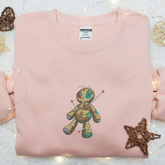 Voodoo Doll Embroidered Sweatshirt Halloween Embroidered Shirt Best Halloween Gift Ideas