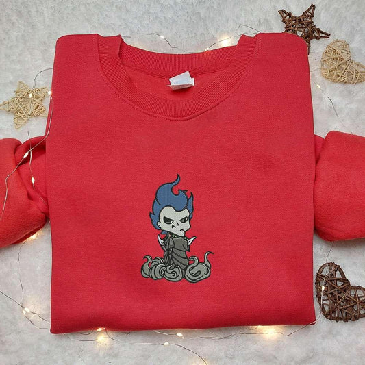Hercules Hades Halloween Embroidered Sweatshirt Disney Halloween Family Shirts Spirit Halloween T shirts