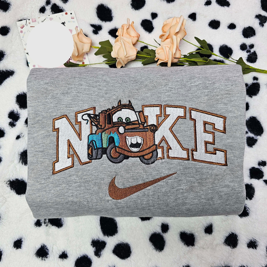 Tow Mater Evil Cars Disney Characters Embroidered Hoodie