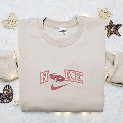 Nike x Suki Car Embroidered T shirt Transportation Embroidered T shirt Nike Inspired Embroidered T shirt