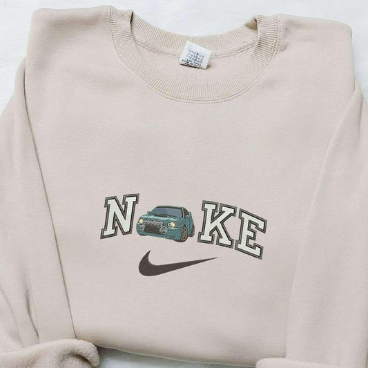Hella Car x Nike Embroidered Shirt Transportations Embroidered Shirt Nike Inspired Embroidered Hoodie